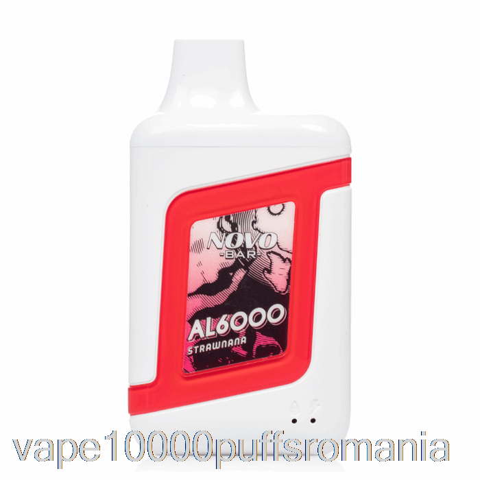 Vape Romania Smok Novo Bar Al6000 Strawnana De Unica Folosinta